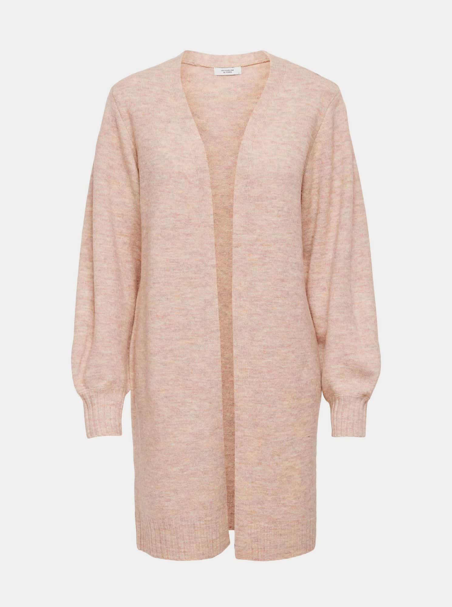 Jacqueline de Yong růžový dámský kardigan Ziza