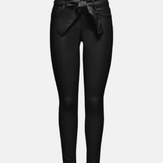 Only černé skinny fit kalhoty