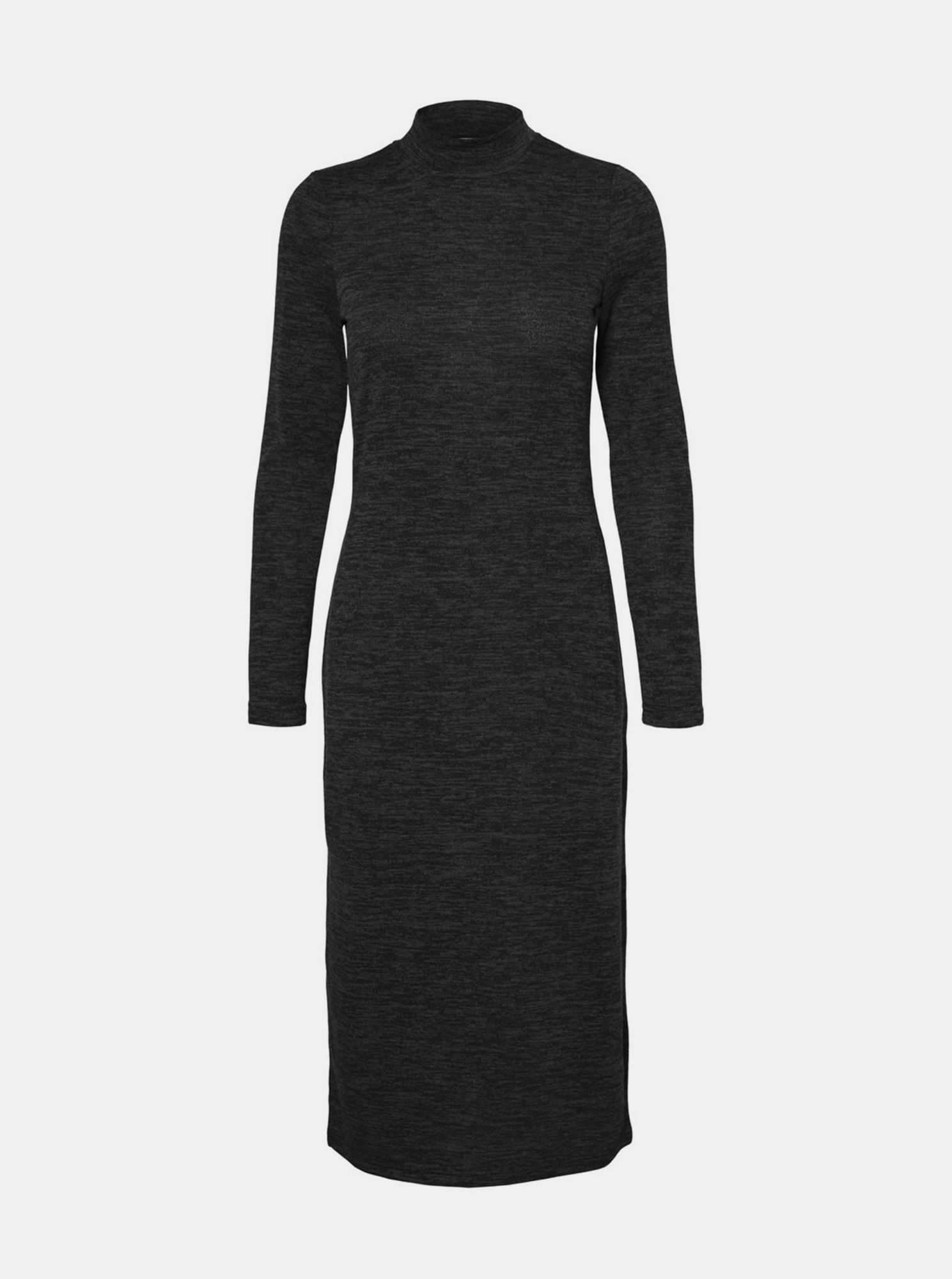 Noisy May černé svetrové šaty Cristina