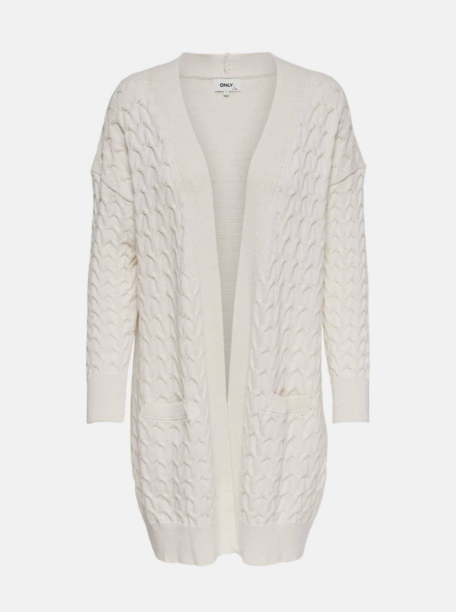 Only krémový dámský kardigan