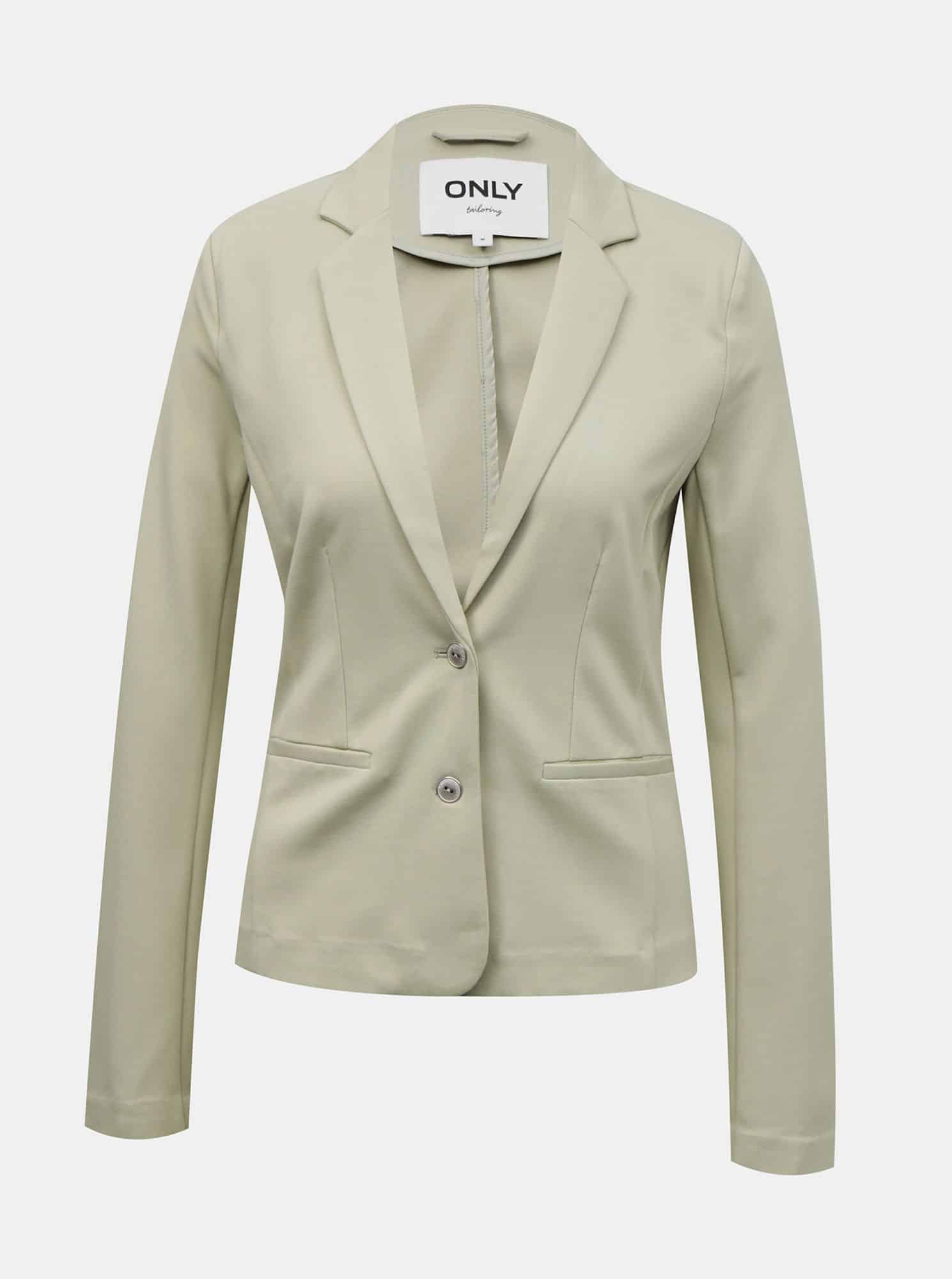 Only světle zelené dámské sako