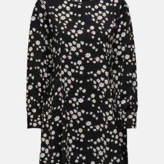 Jacqueline de Yong černé květované šaty
