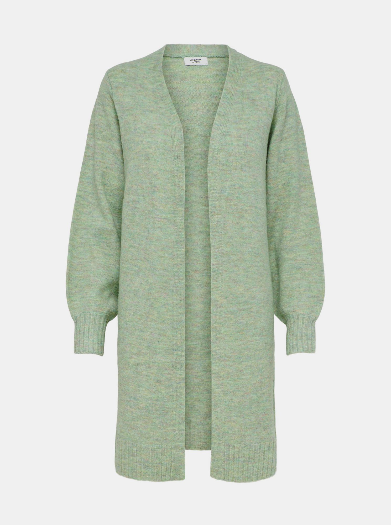 Jacqueline de Yong světle zelený dámský kardigan Ziza