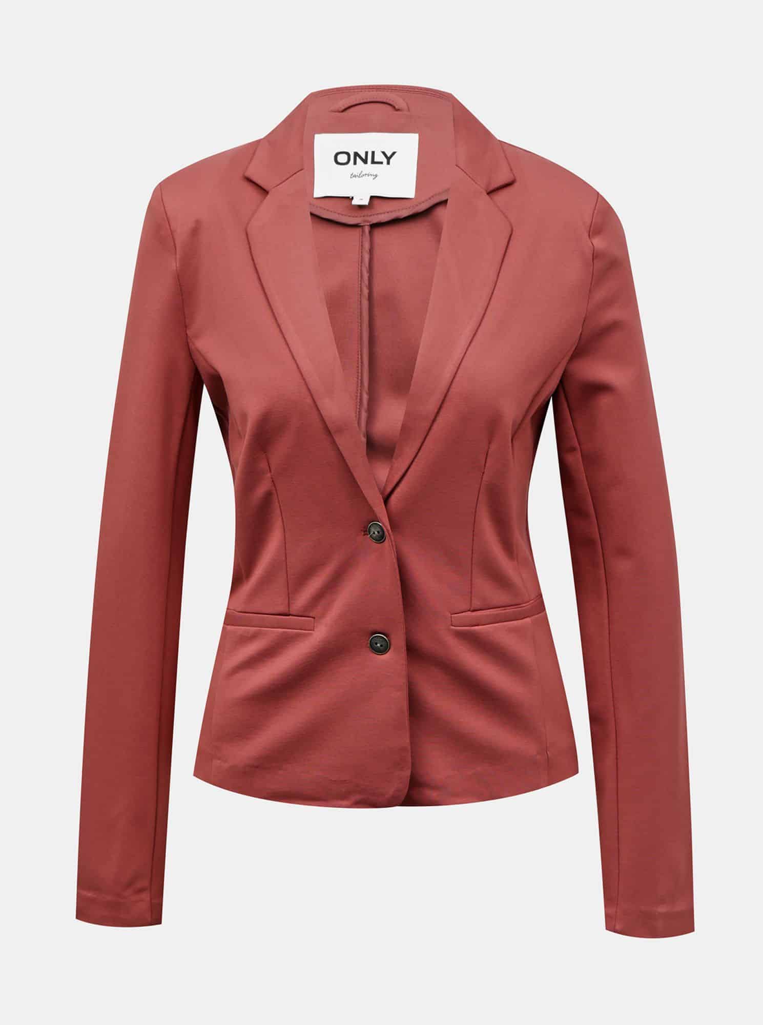 Only cihlové dámské sako