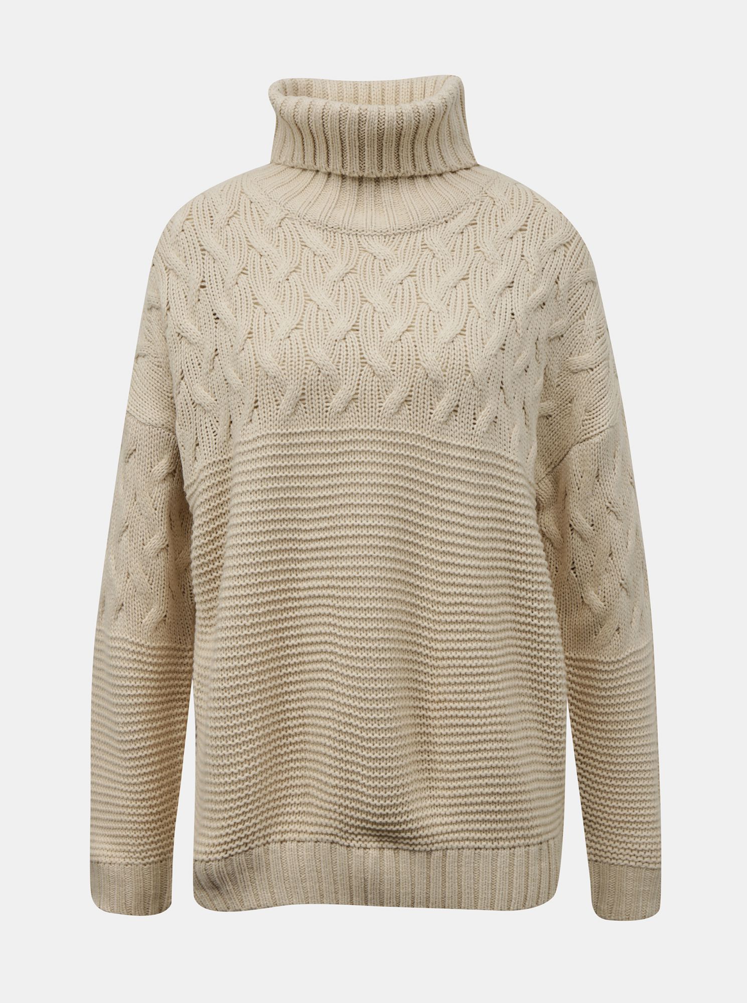 Tally Weijl béžový dámský rolák