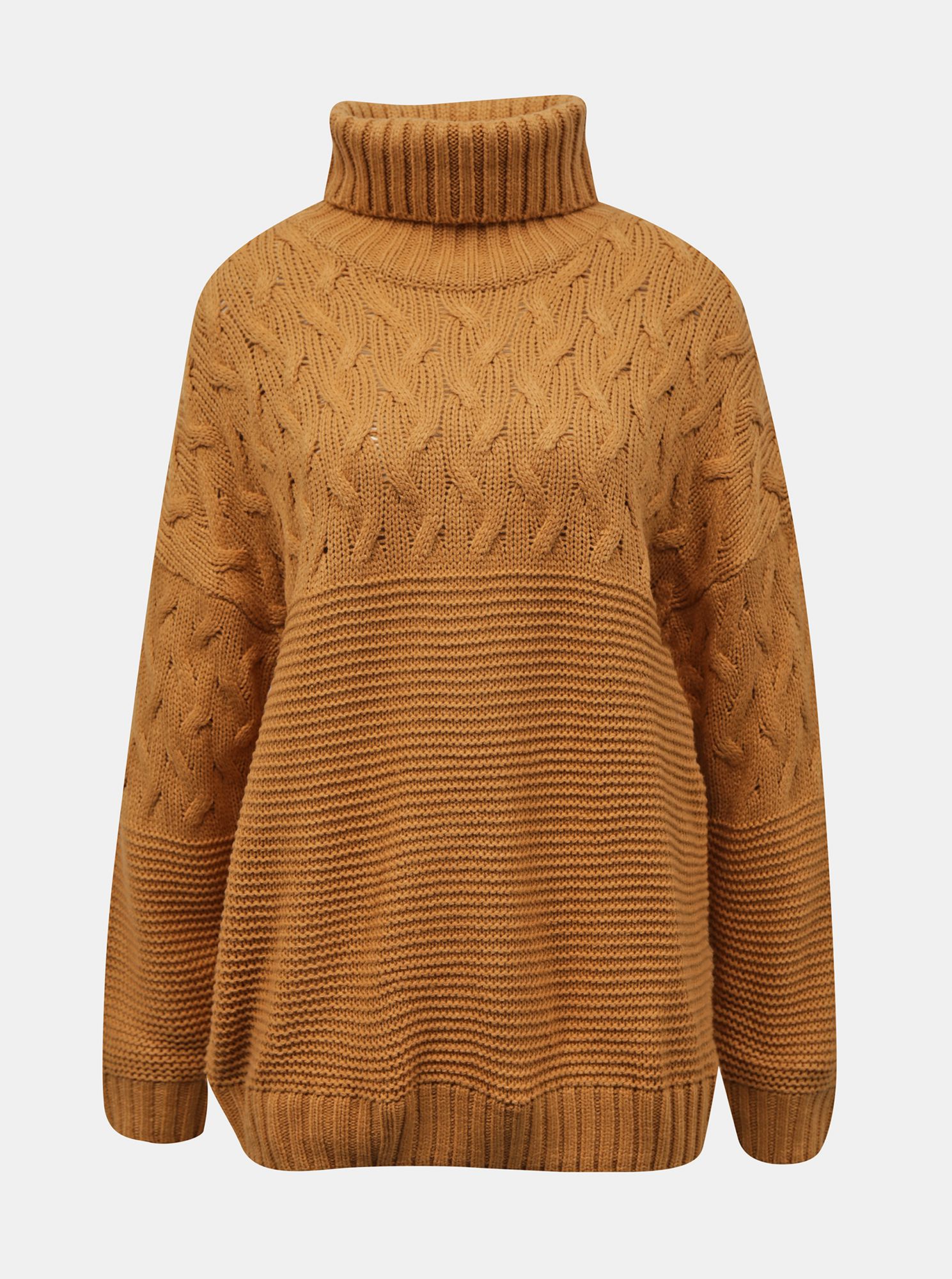 Tally Weijl hnědý dámský rolák