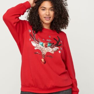 Zizzi červené mikina