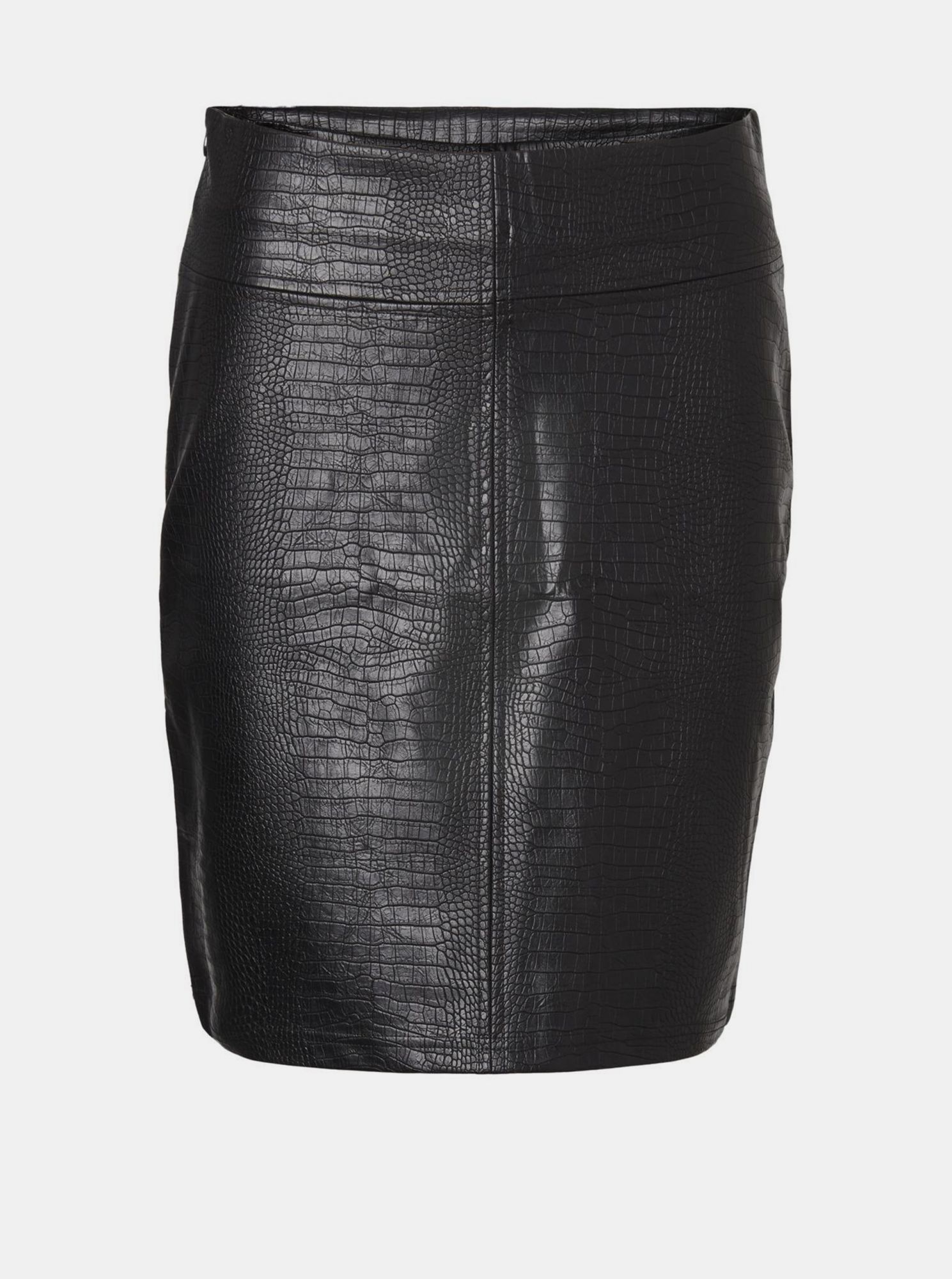 Noisy May černá dámská sukně ke kolenům Lissy