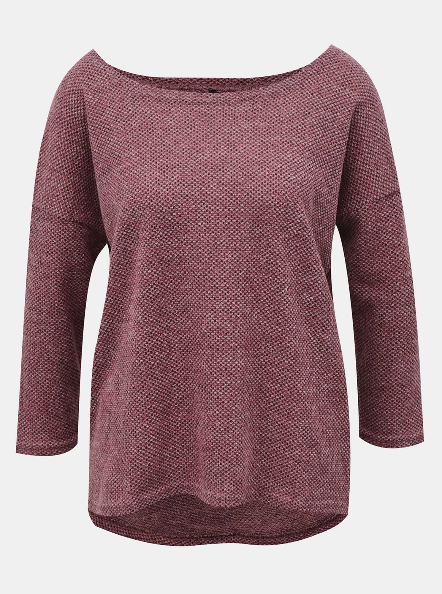 Only tmavě růžový dámský svetr