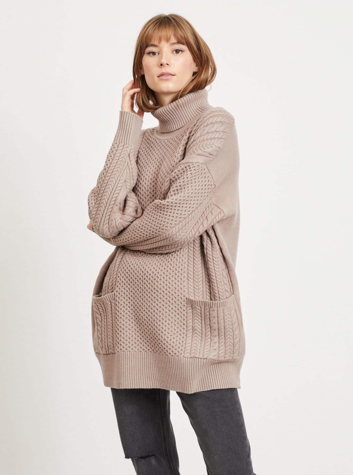 .OBJECT béžový volný dámský rolák