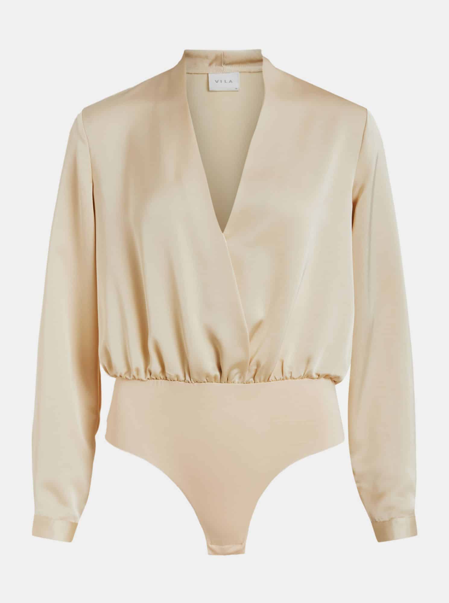 Vila béžová body halenka