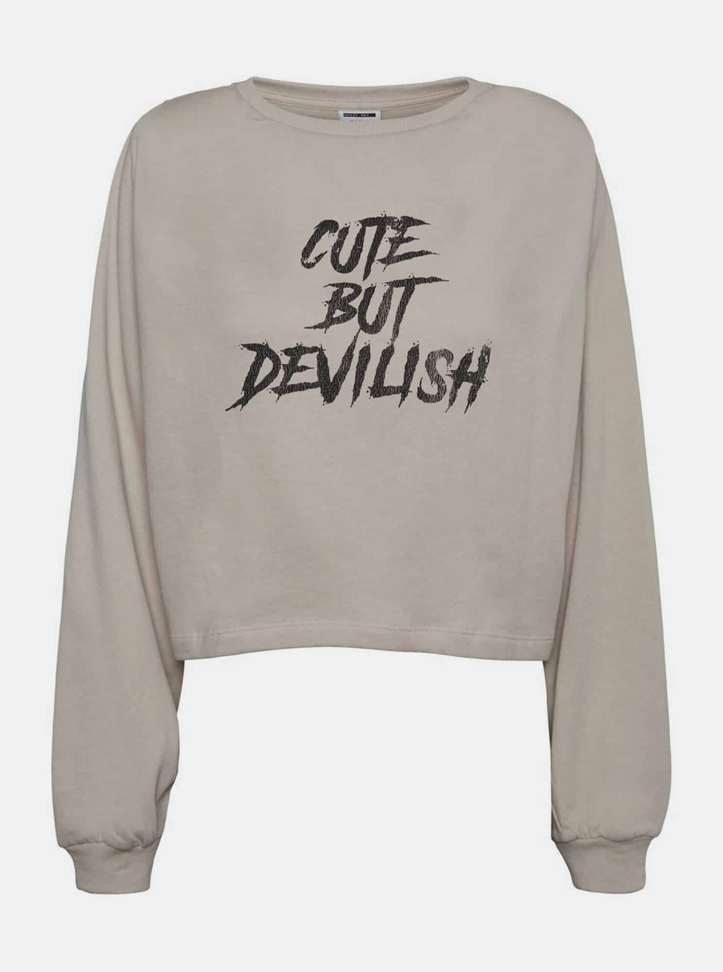 Noisy May béžová mikina Joan