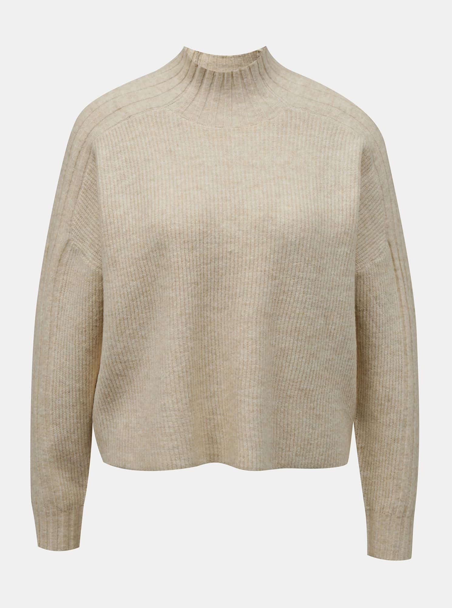 Jacqueline de Yong béžový dámský svetr Kim