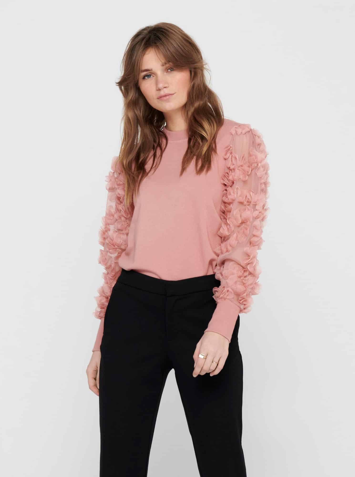 Jacqueline de Yong růžová dámská halenka