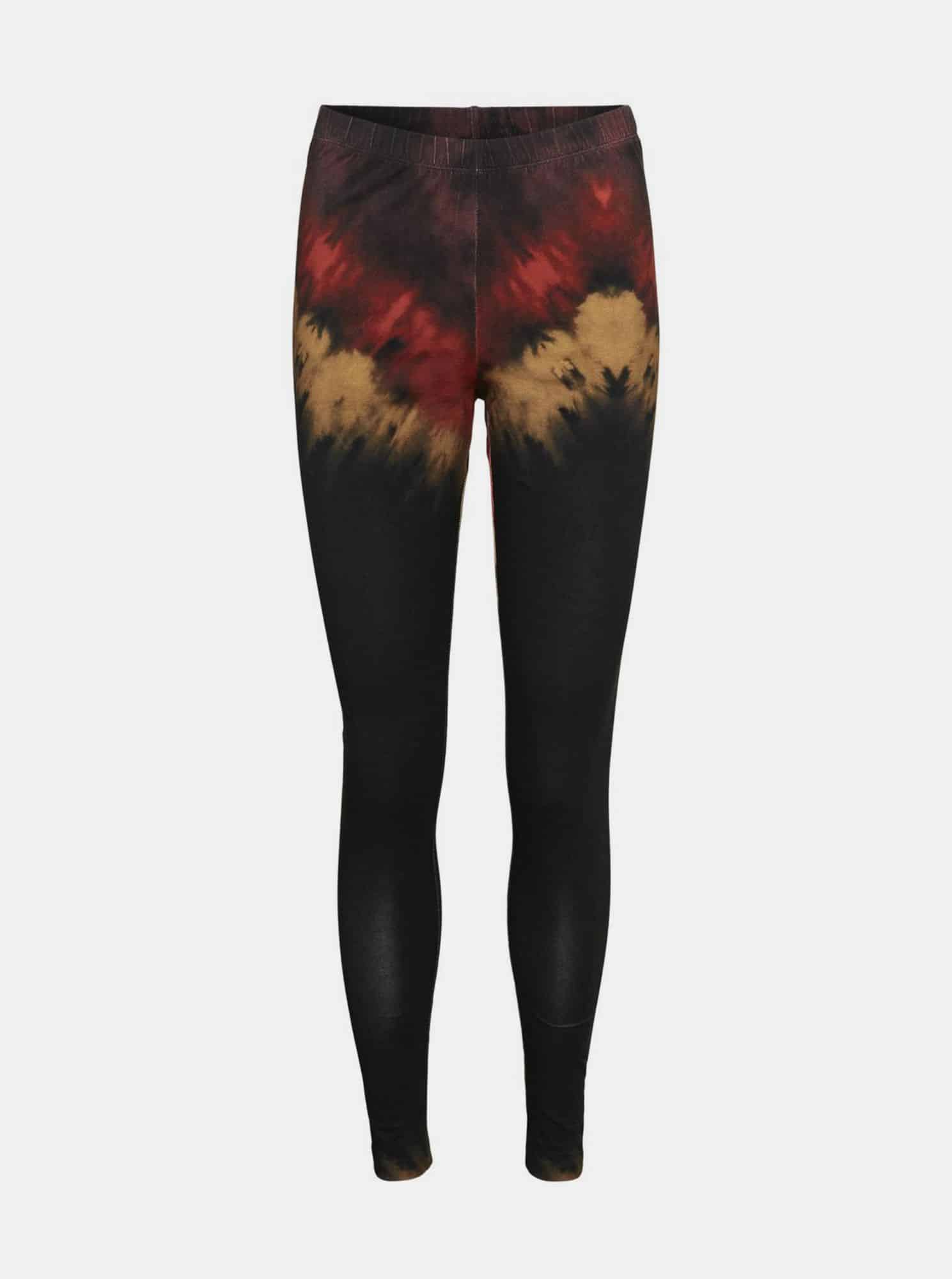 Noisy May černé vzorované legíny Anilla