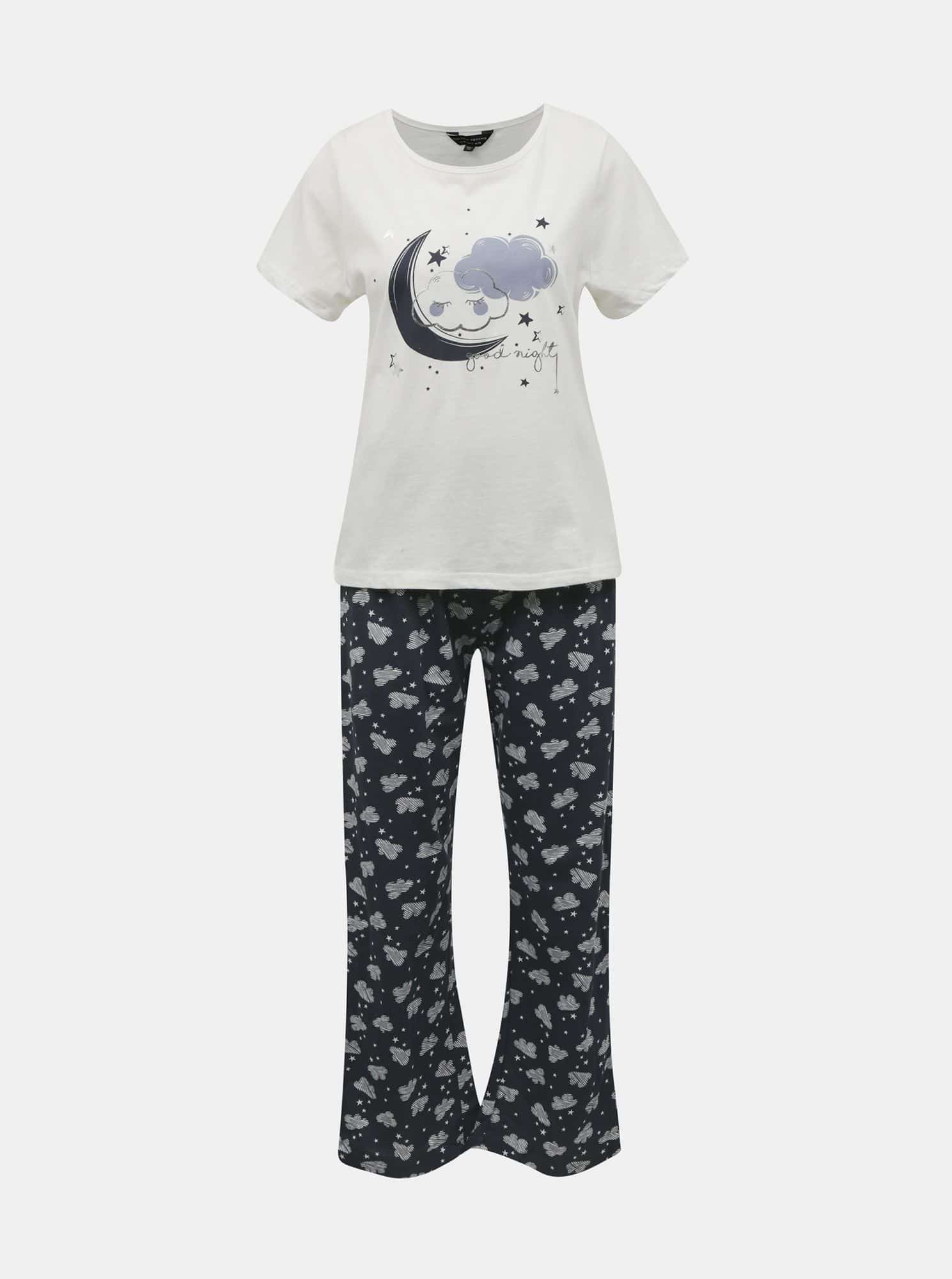 Dorothy Perkins modré dámské pyžamo