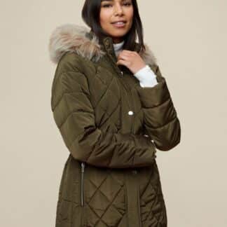 Dorothy Perkins khaki zimní bunda