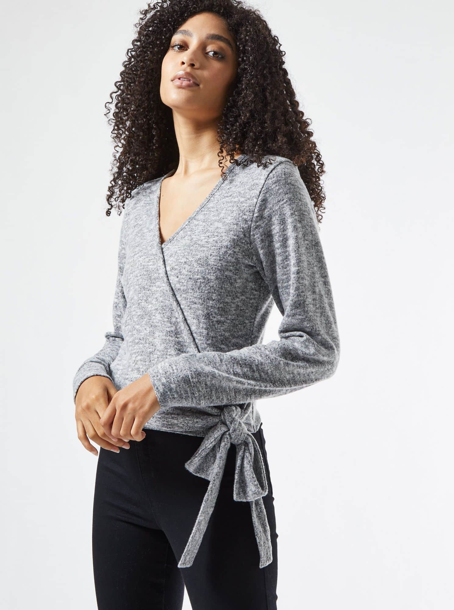 Dorothy Perkins šedý dámský svetr