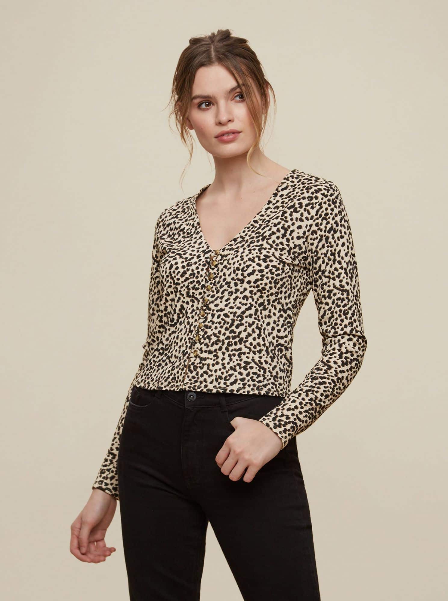 Dorothy Perkins béžové dámské tričko