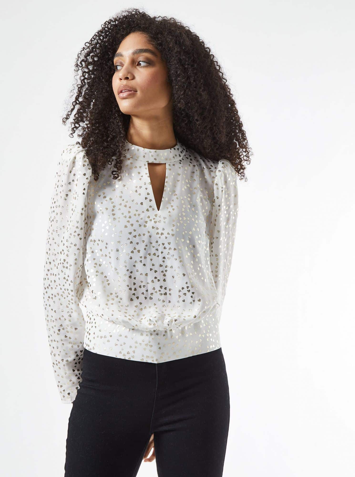 Dorothy Perkins bílá dámská halenka