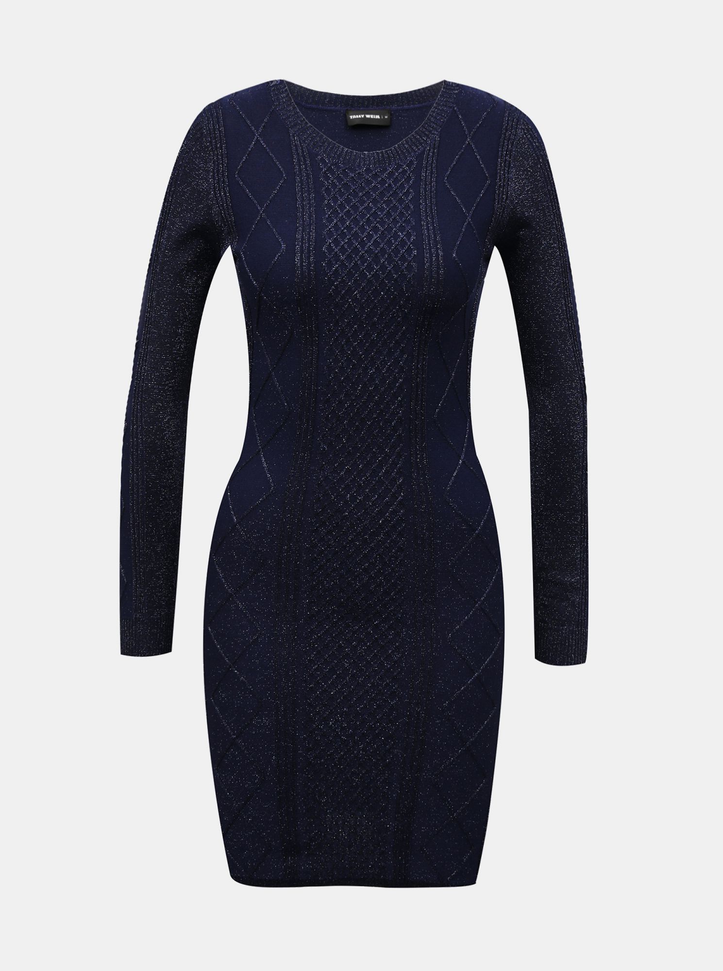 Tally Weijl svetrové pouzdrové šaty