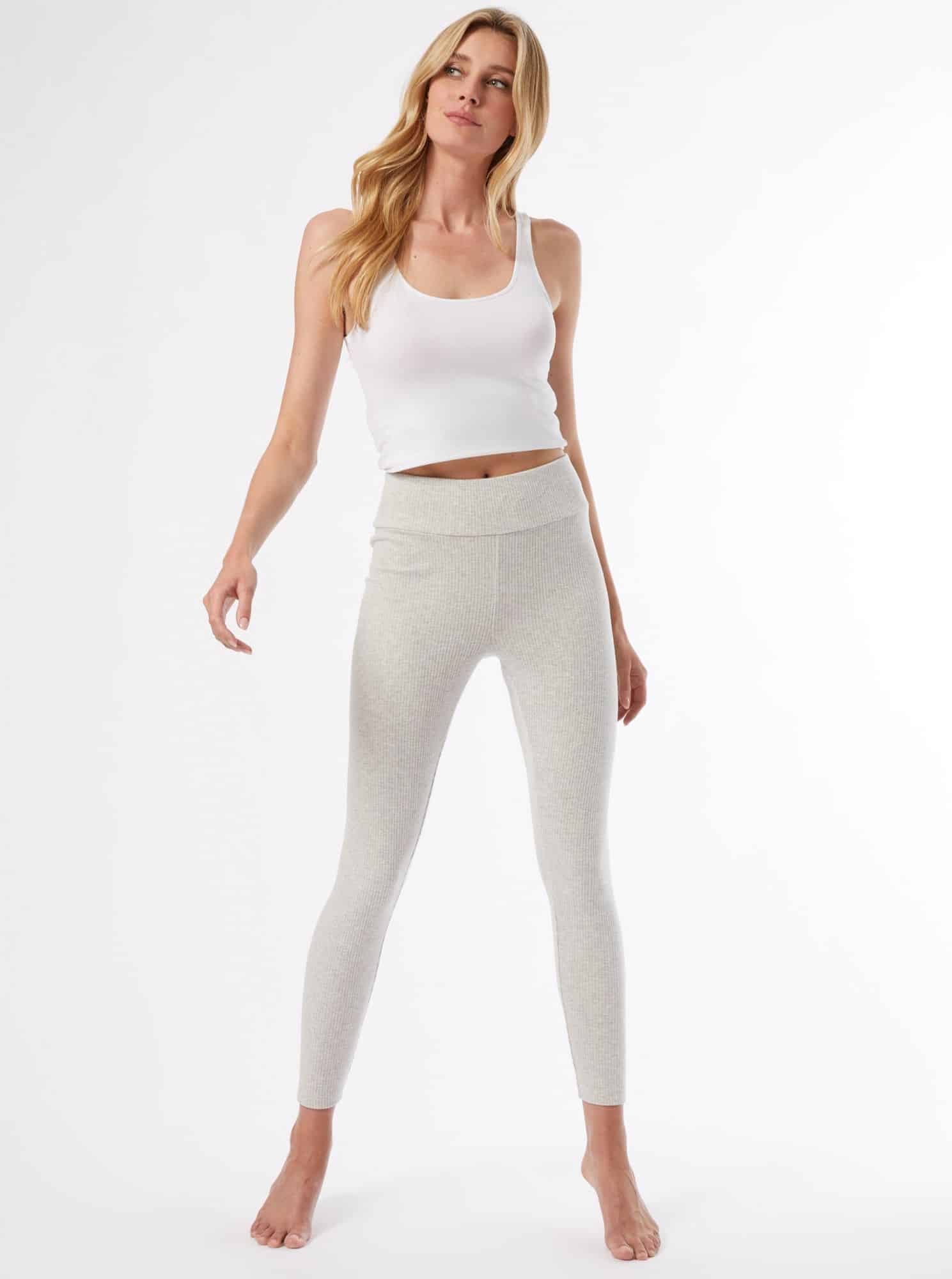 Dorothy Perkins světle šedé legíny