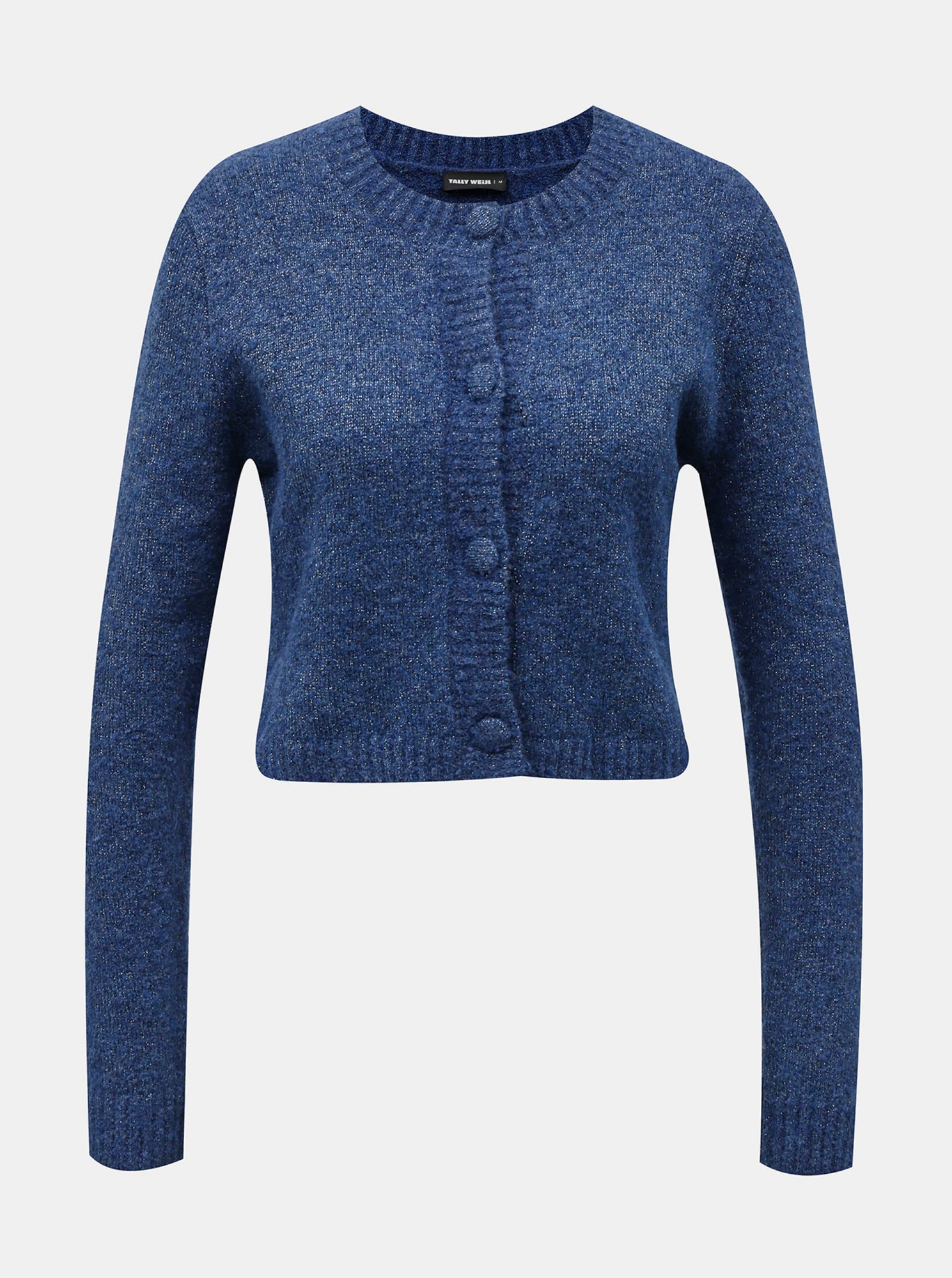 Tally Weijl modrý krátký dámský kardigan