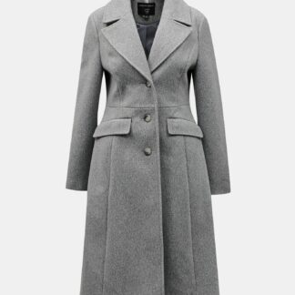 Dorothy Perkins šedý kabát