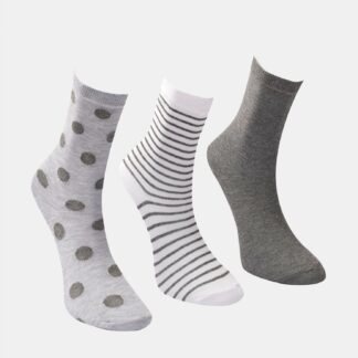 Trendyol šedý dámský 3 pack ponožek