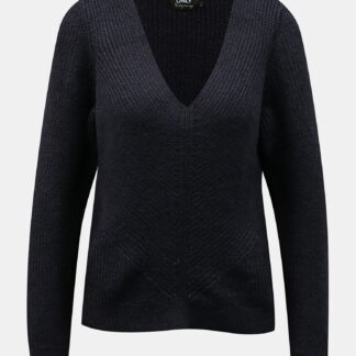 Tmavě modrý svetr ONLY Aubree