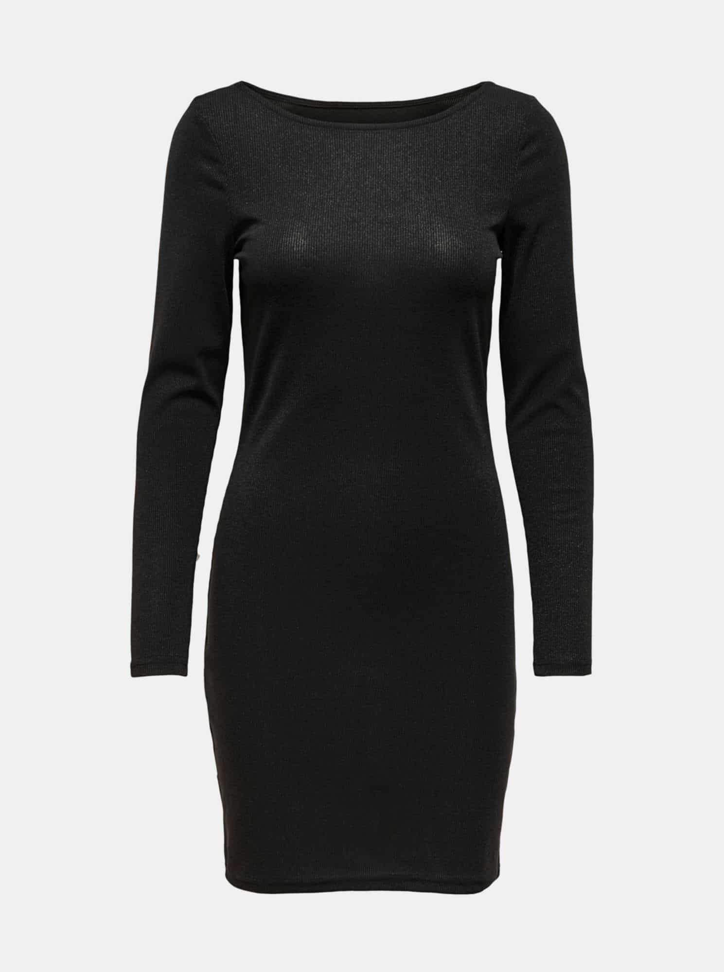 Jacqueline de Yong černé pouzdrové šaty