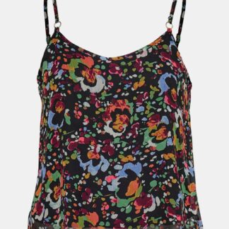 Černý květovaný top ONLY