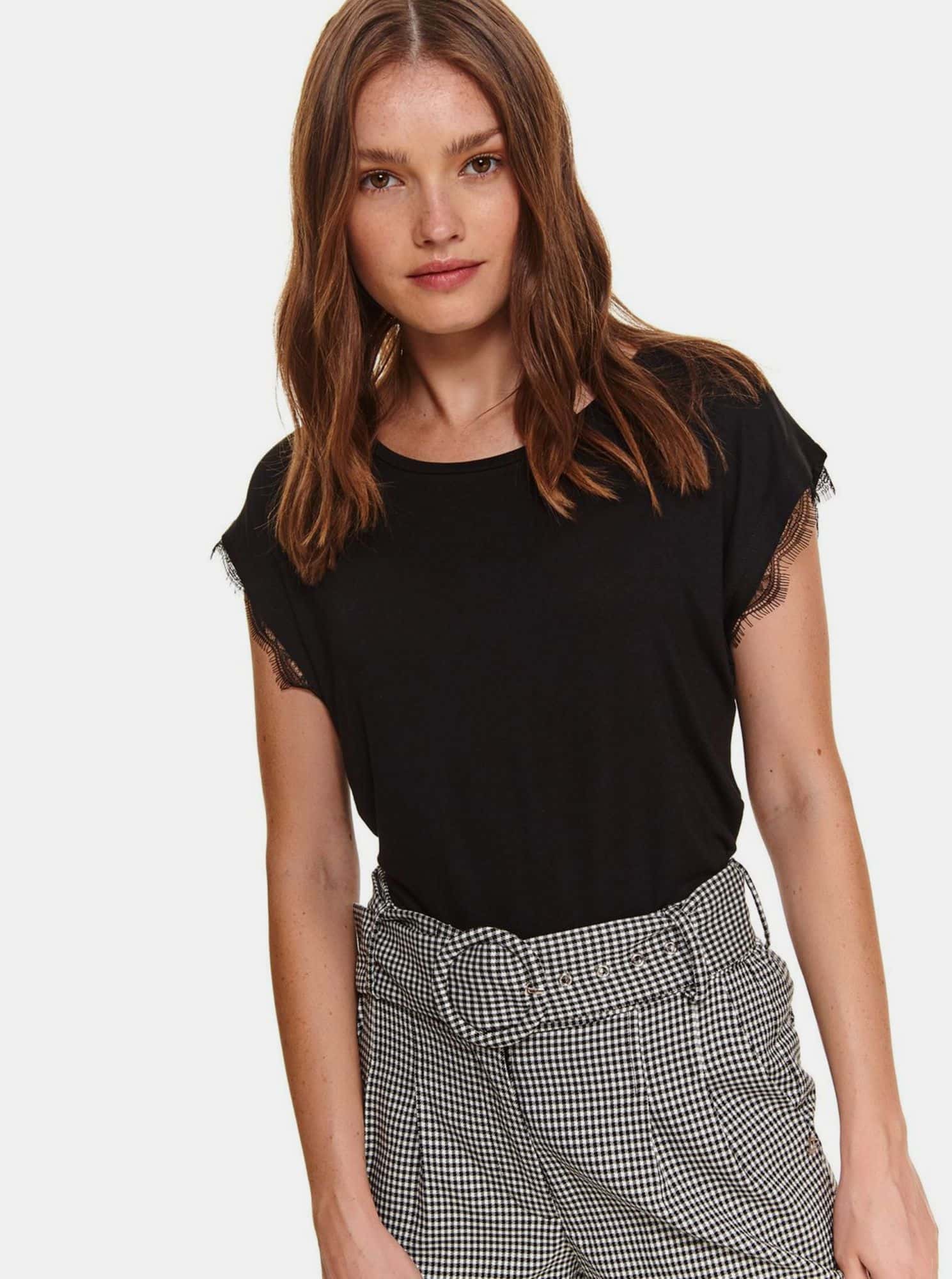 Černé tričko TOP SECRET