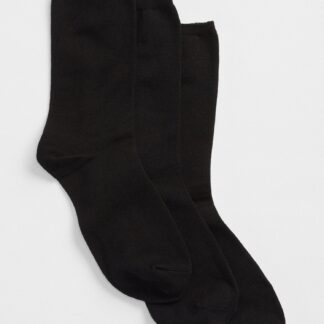 GAP černý 3 pack dámských ponožek