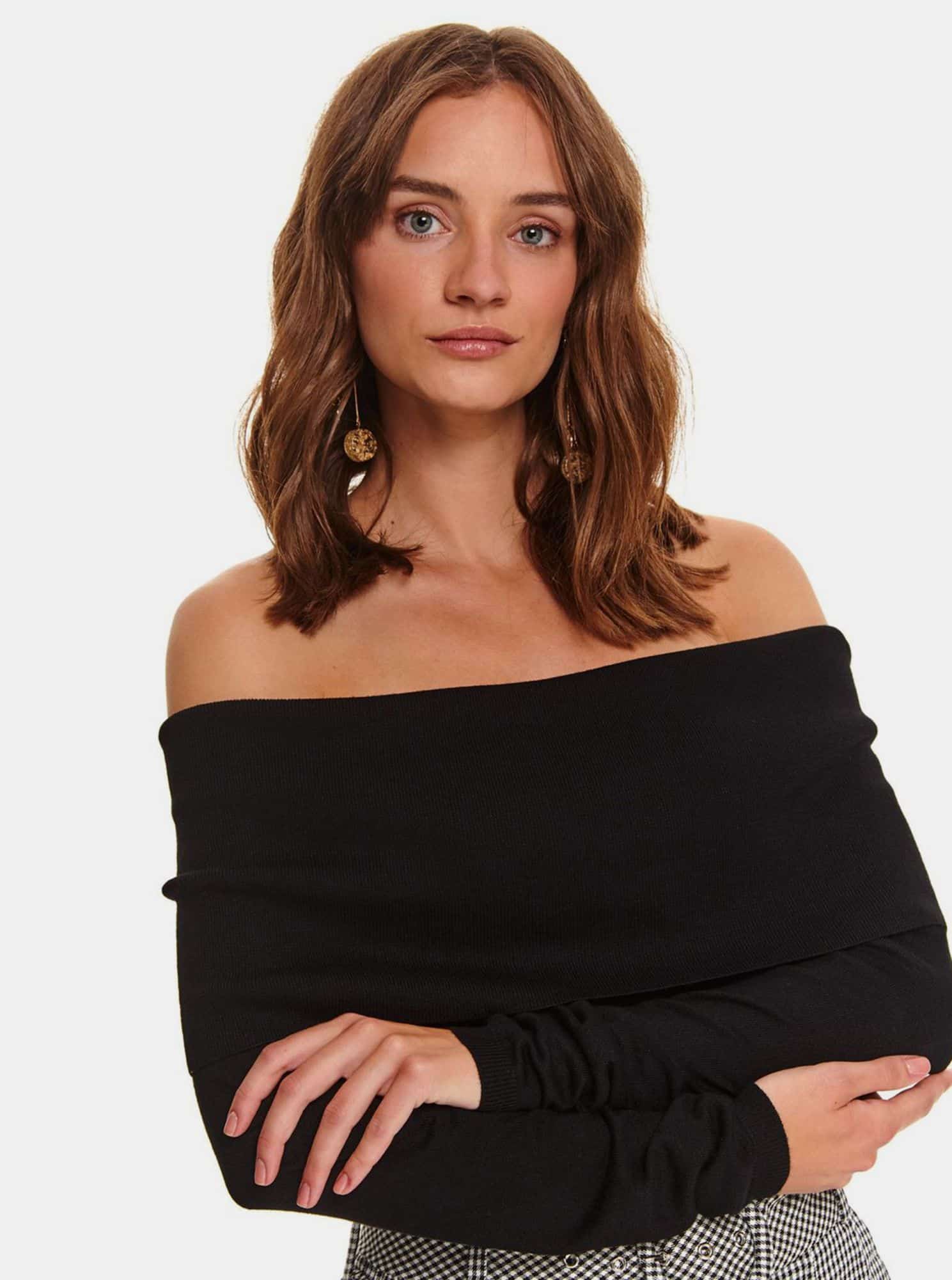 Černý svetr TOP SECRET