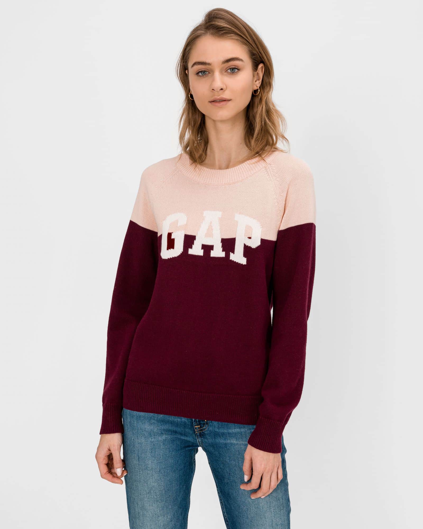 GAP bordová dámská mikina s logem