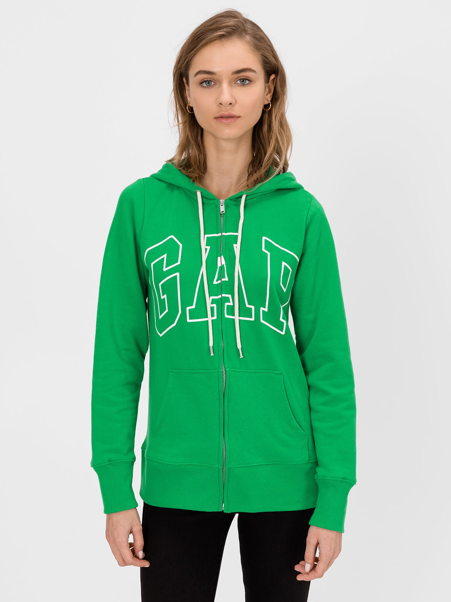 GAP zelená dámská mikina s logem