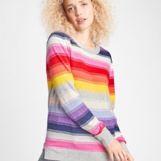 GAP barevný dámský svetr s barevnými motivy