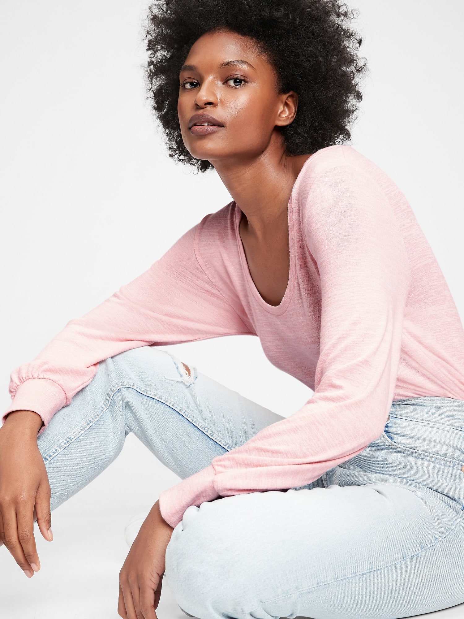 GAP růžové dámské tričko