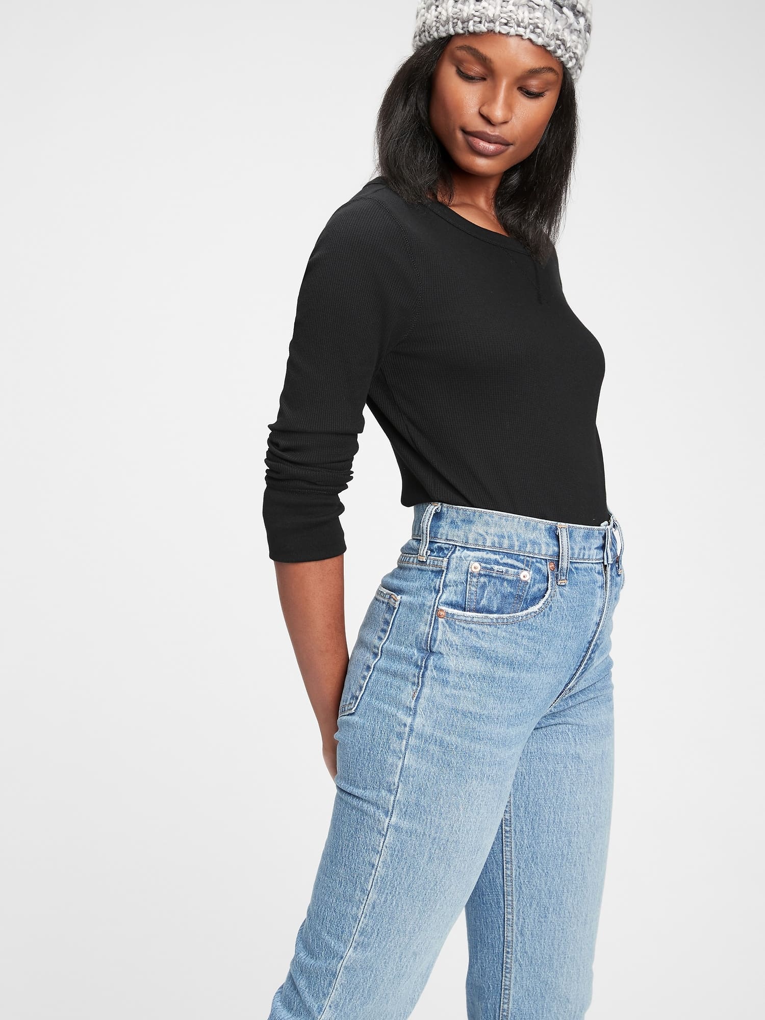 GAP černé dámské tričko