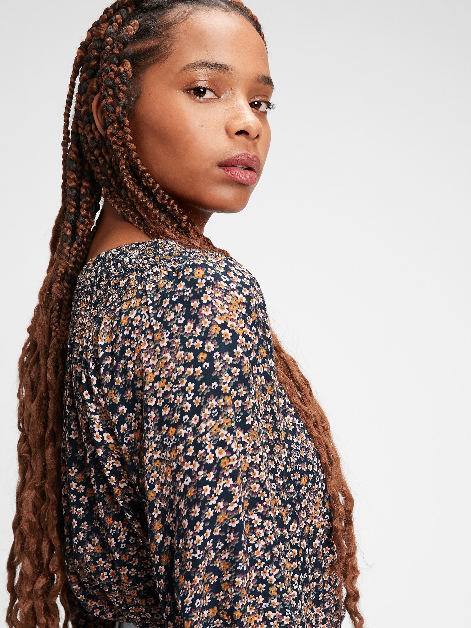 GAP modrý dámský top