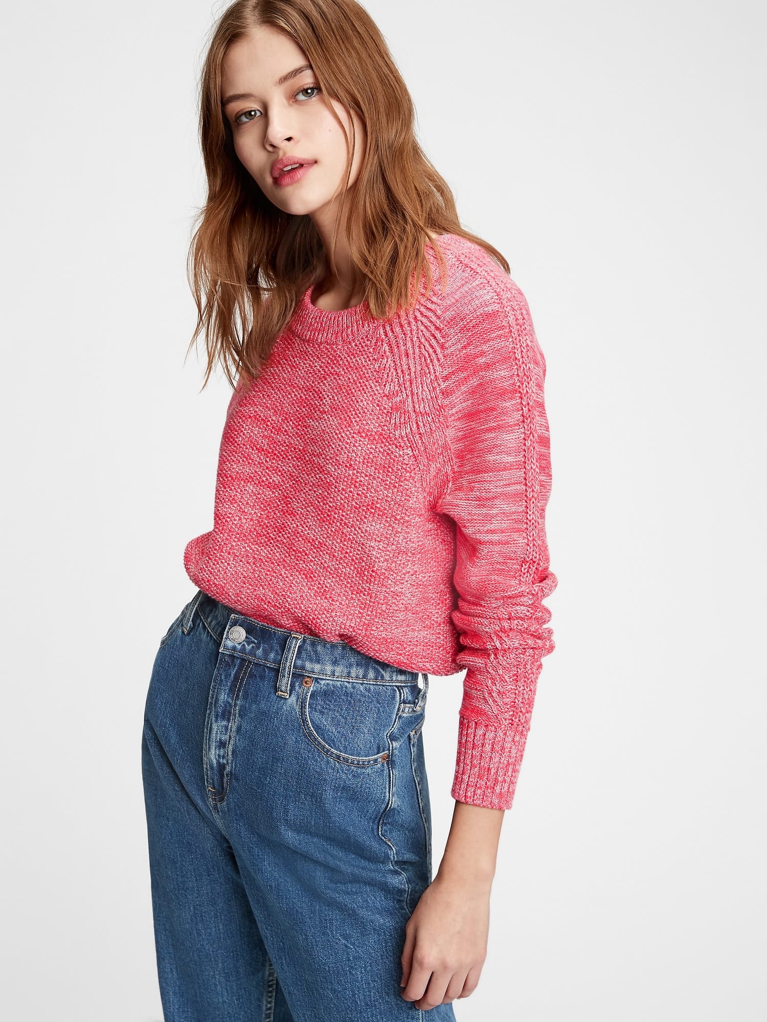 GAP růžový dámský svetr