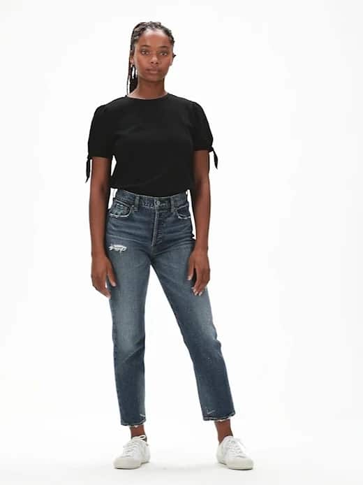 GAP černé dámské tričko