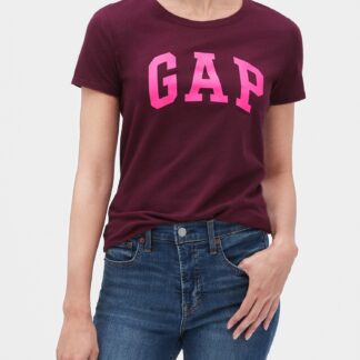 GAP fialové dámské tričko s logem