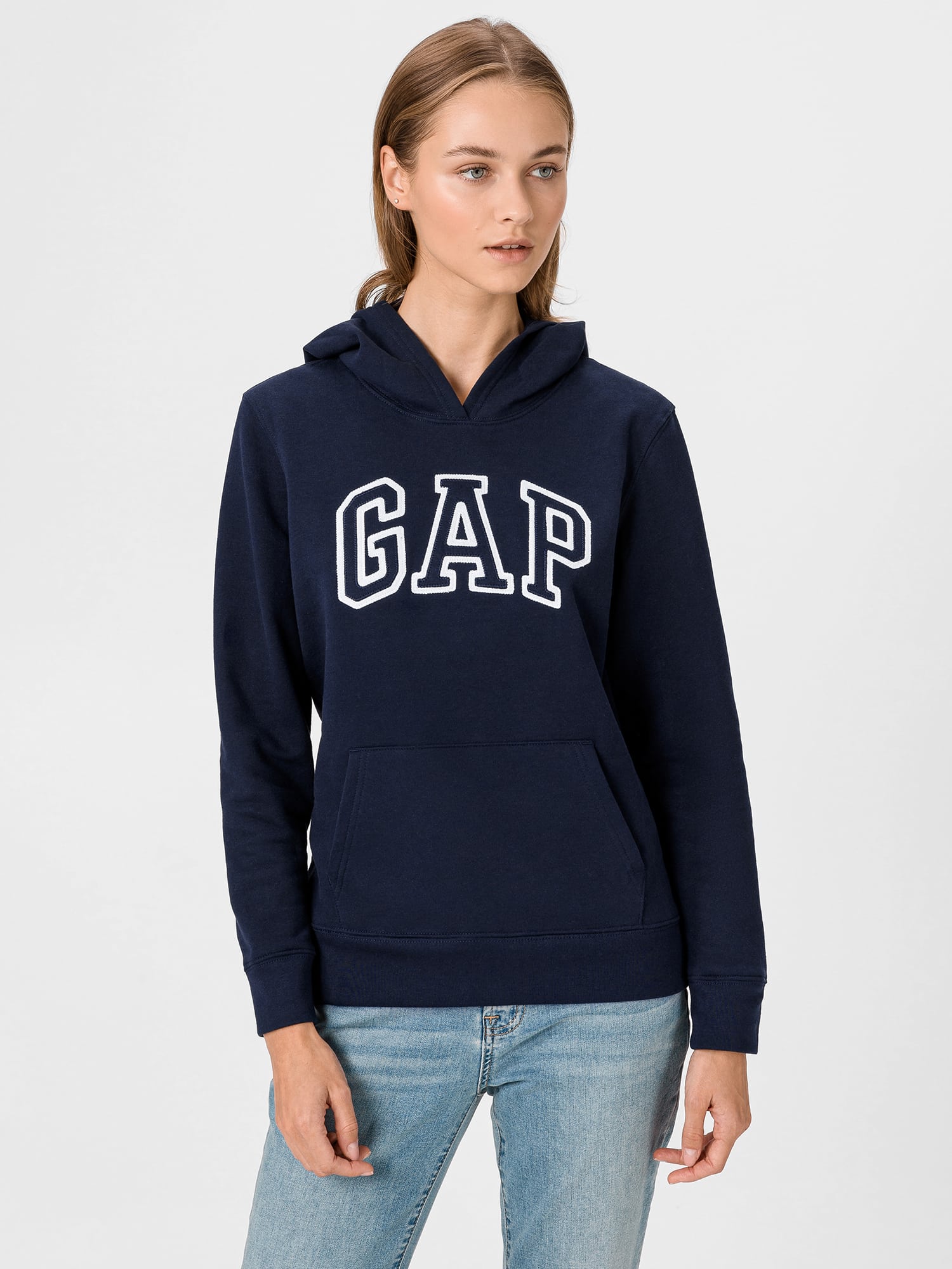 GAP modrá dámská mikina s logem