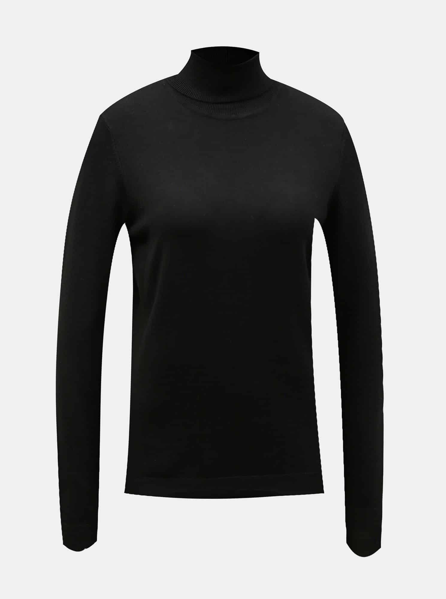 Vila černý dámský rolák