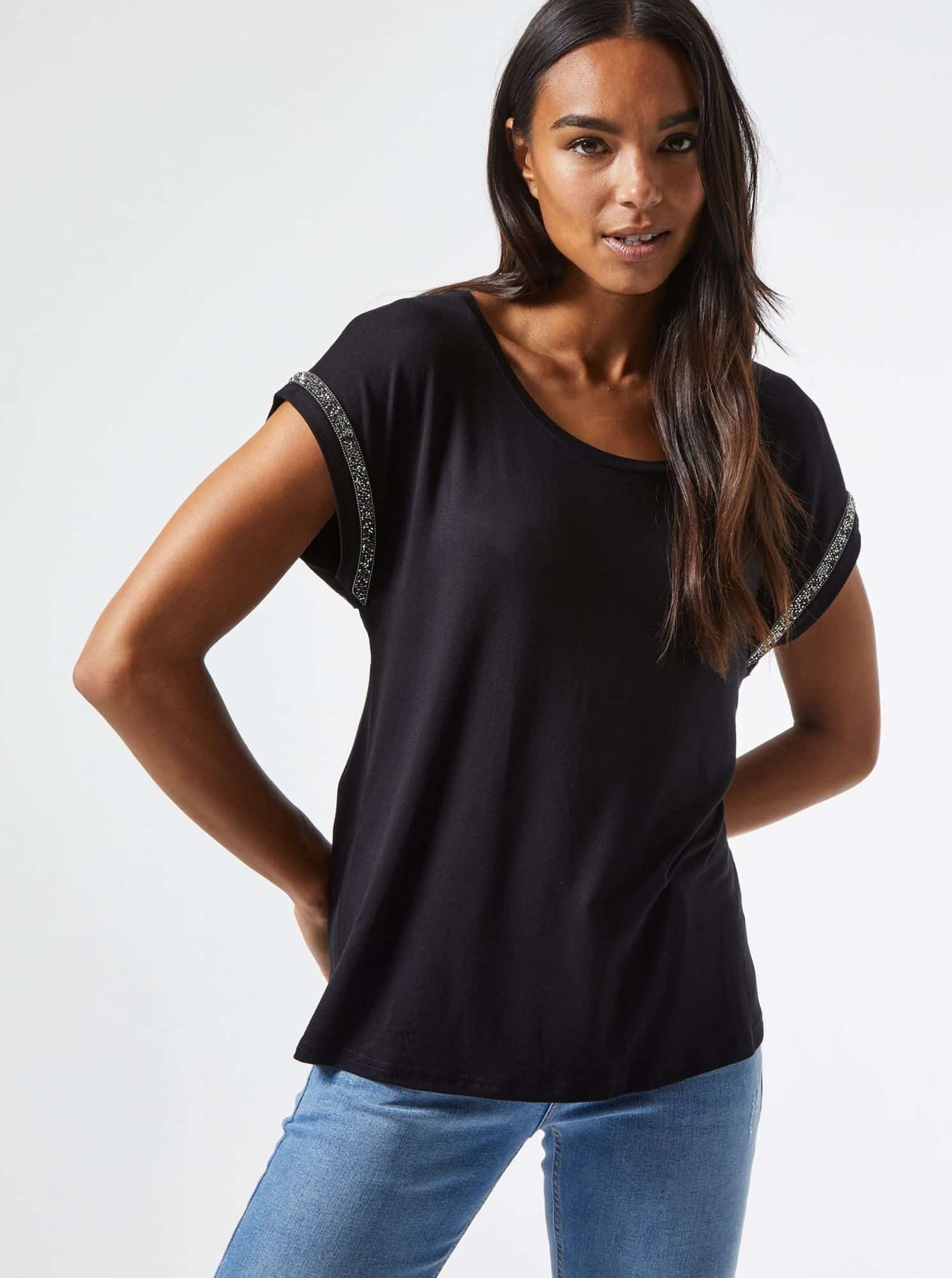 Černá halenka Dorothy Perkins