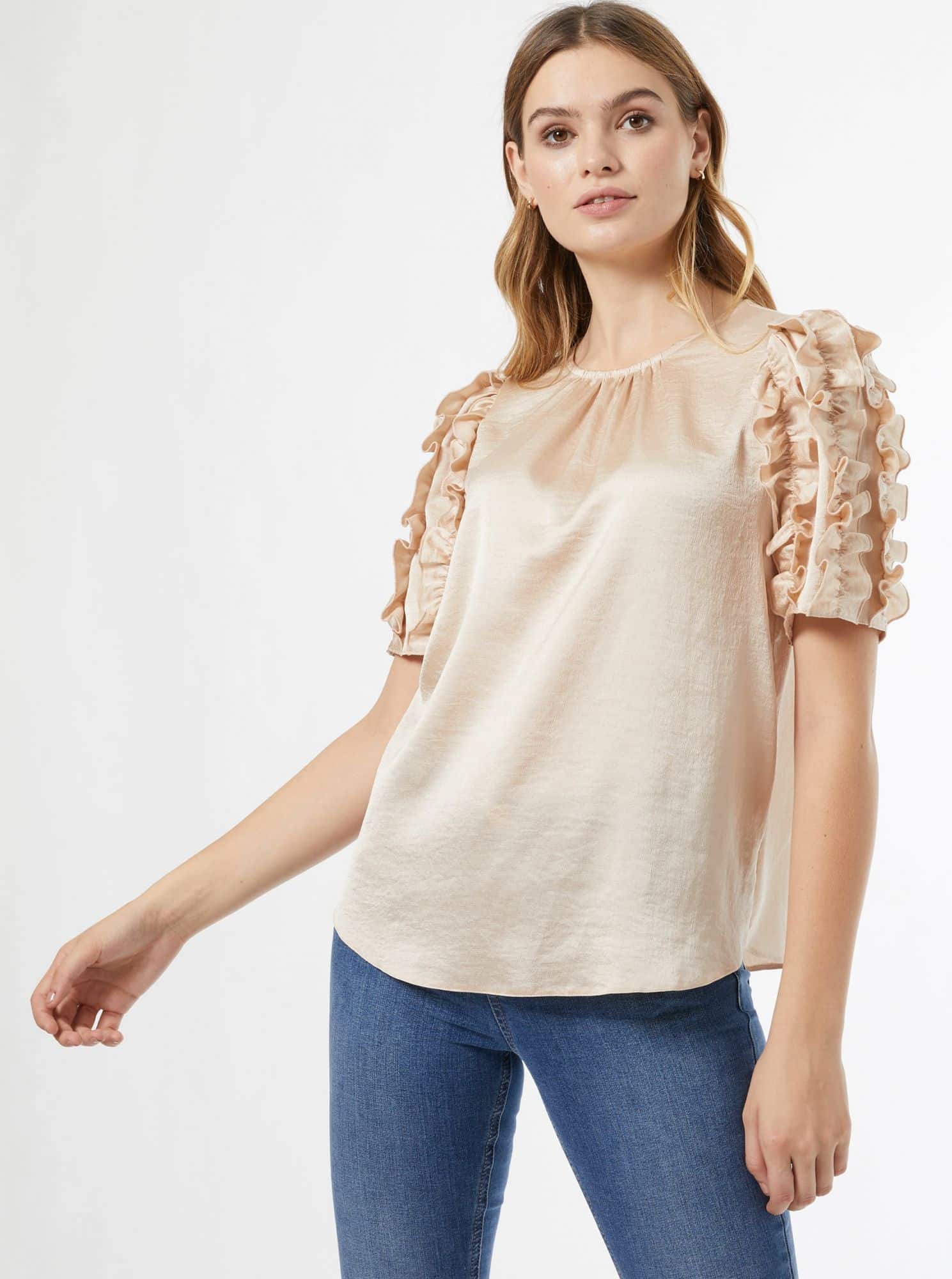 Krémová halenka Dorothy Perkins