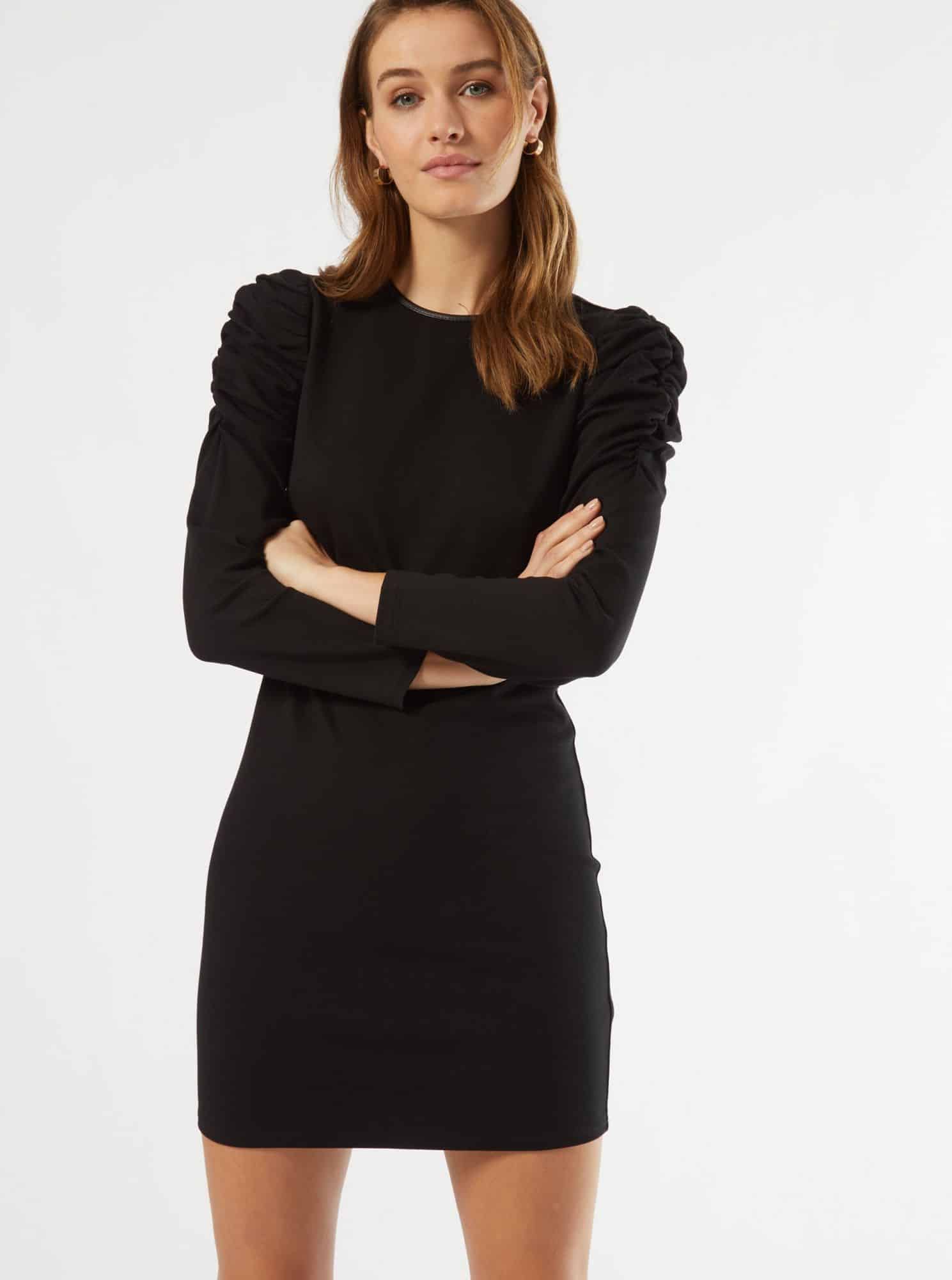 Černé pouzdrové šaty Dorothy Perkins