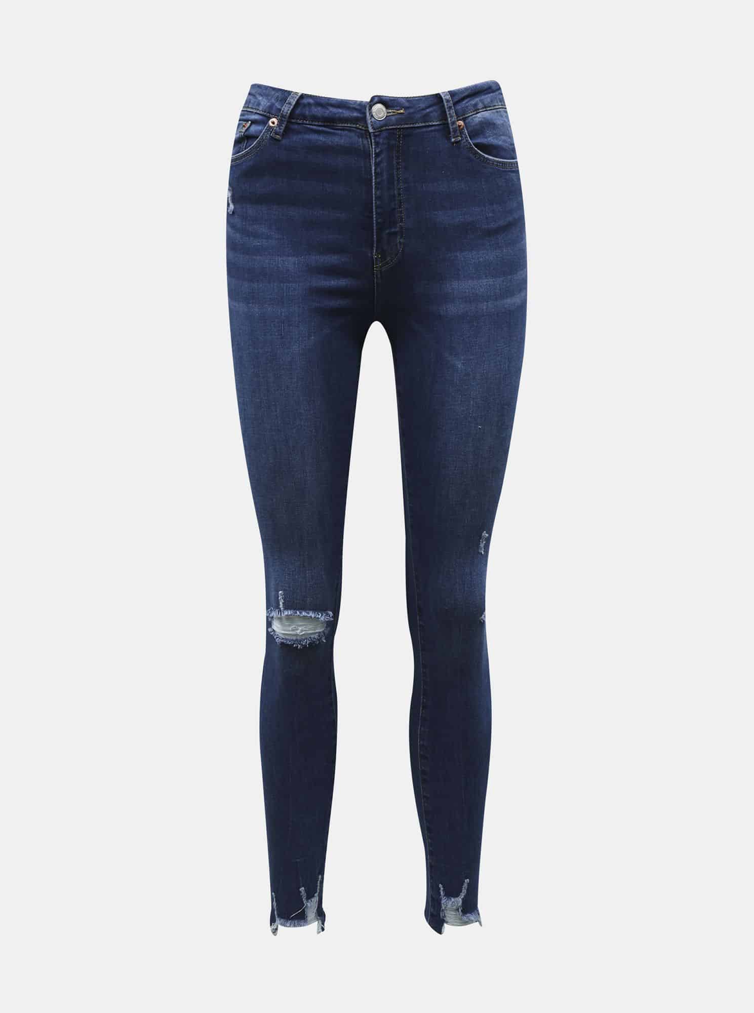 Tmavě modré skinny fit džíny TALLY WEiJL